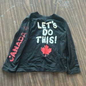 Joe fresh black Canada shirt